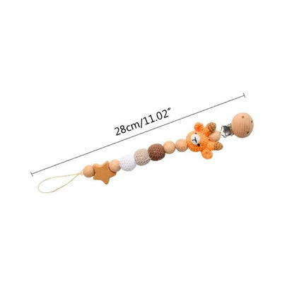 Baby Pacifier Clips - Animals