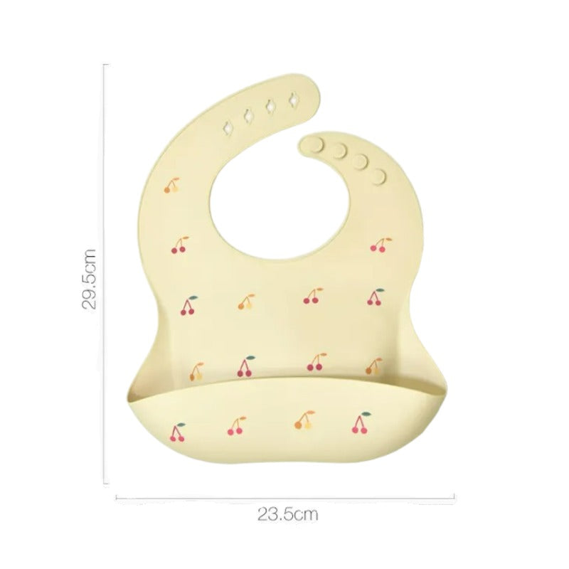 Silicon Baby Bibs - Elegant