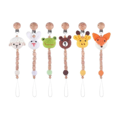 Baby Pacifier Clips - Animals