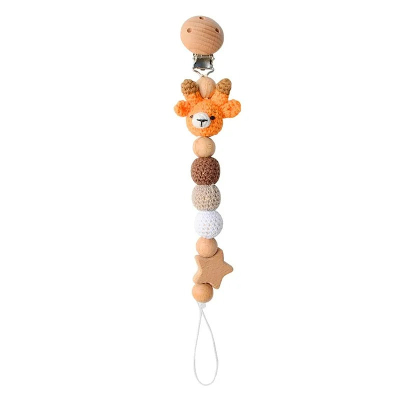 Baby Pacifier Clips - Animals