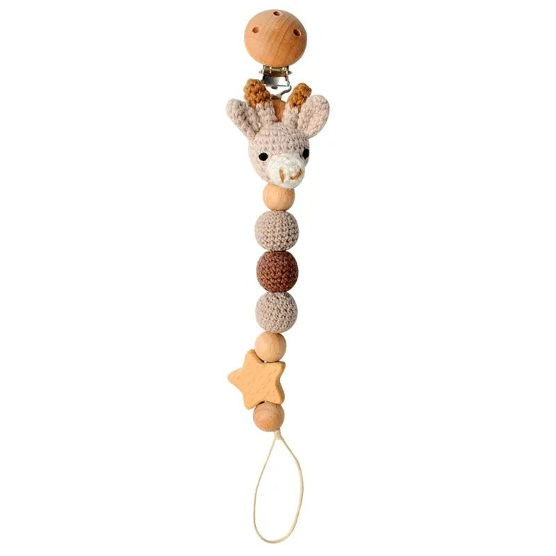 Baby Pacifier Clips - Animals