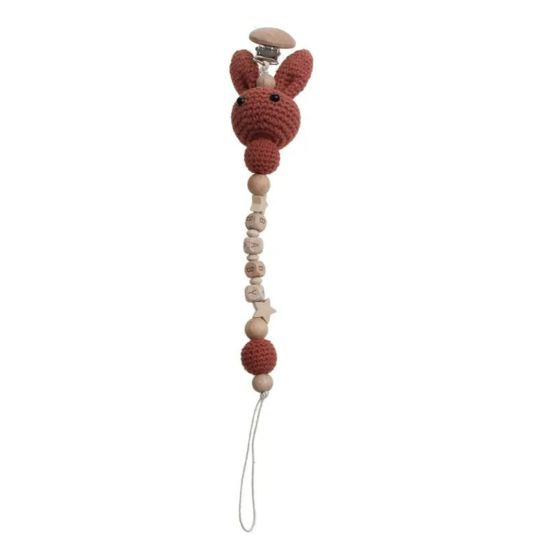 Baby Pacifier Clips - Animals