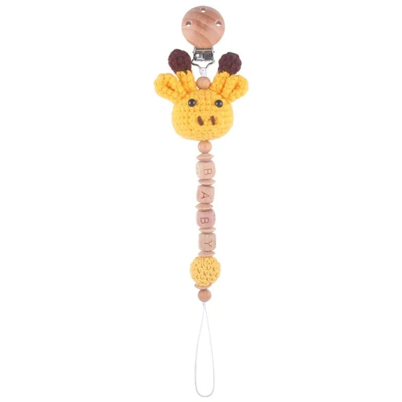 Baby Pacifier Clips - Animals