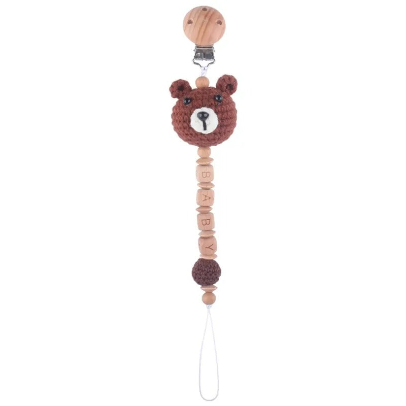 Baby Pacifier Clips - Animals