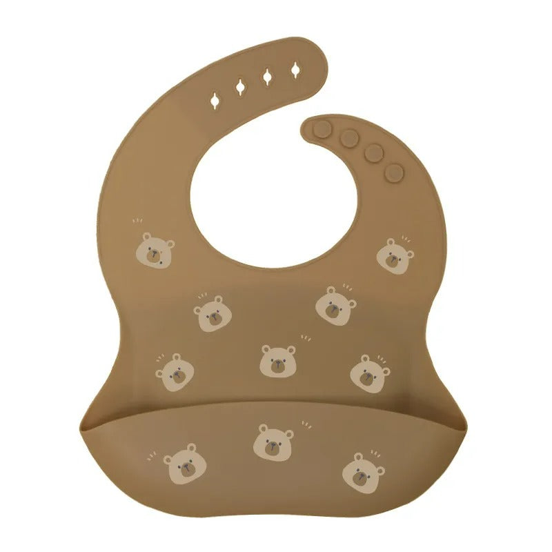 Silicon Baby Bibs - Elegant