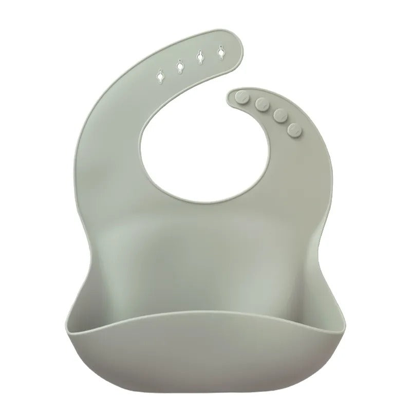 Silicon Baby Bibs - Plain