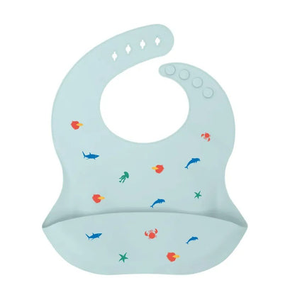 Silicon Baby Bibs - Elegant