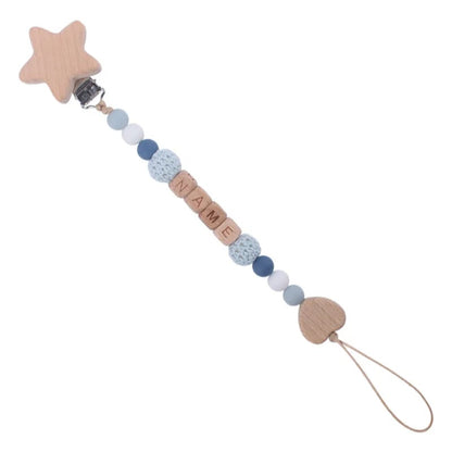 Personalized Baby Name Pacifier Clips