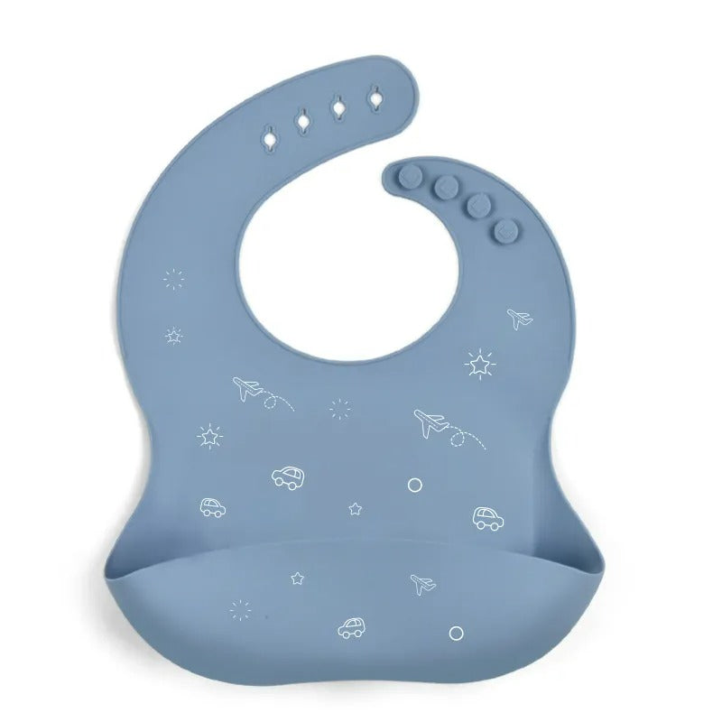 Silicon Baby Bibs - Elegant