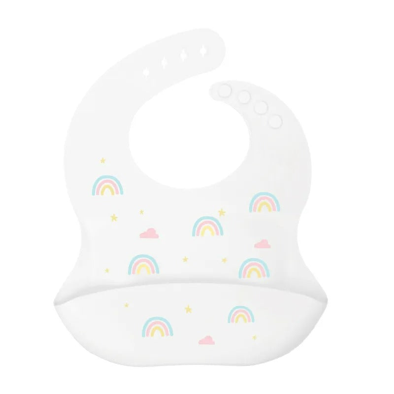 Silicon Baby Bibs - Elegant