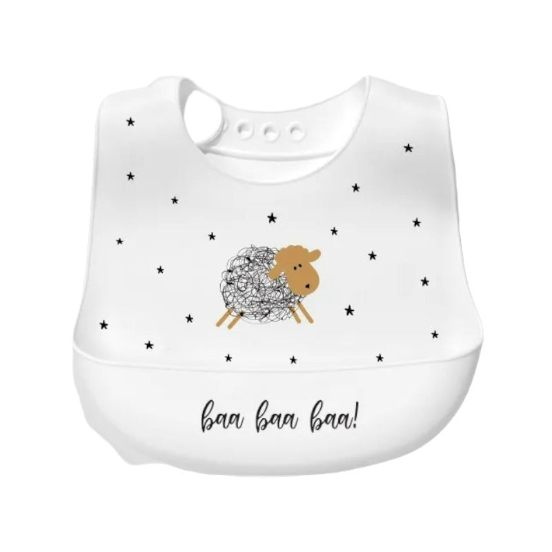 Silicon Baby Bibs - Elegant