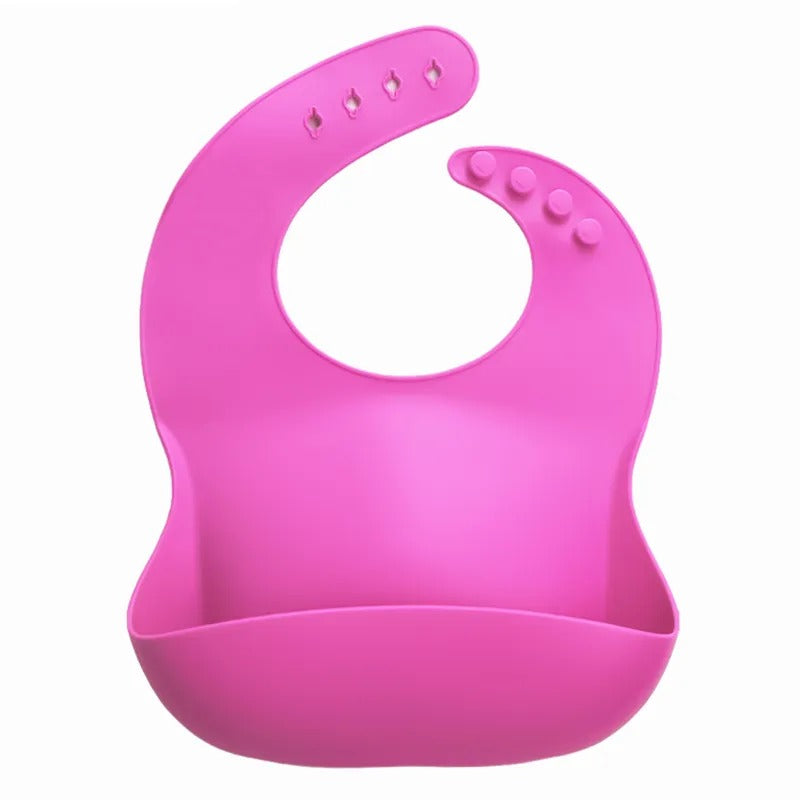 Silicon Baby Bibs - Plain