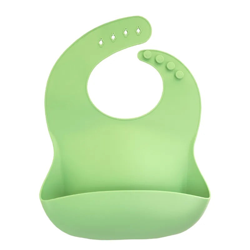 Silicon Baby Bibs - Plain