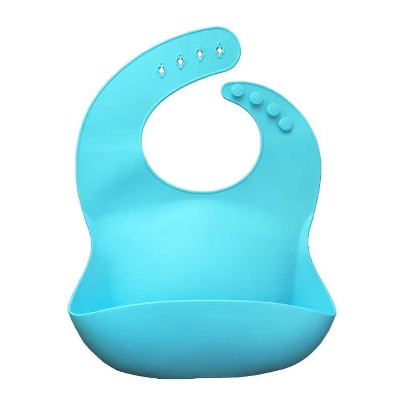 Silicon Baby Bibs - Plain