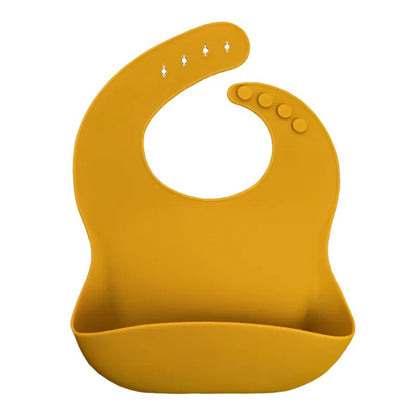 Silicon Baby Bibs - Plain