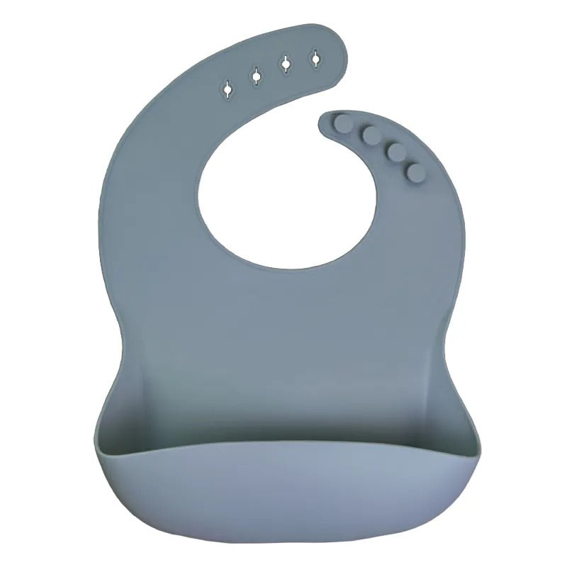 Silicon Baby Bibs - Plain