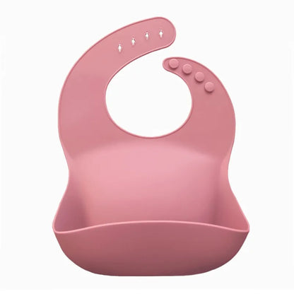 Silicon Baby Bibs - Plain