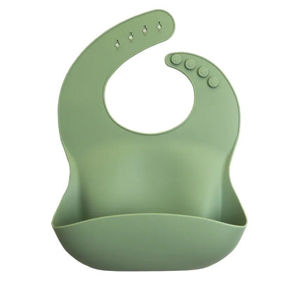 Silicon Baby Bibs - Plain